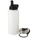 Bouteille de sport isotherme Supra 1L avec couche de cuivre et 2 couvercles, bouteille isotherme  publicitaire
