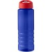 Bouteille de sport H2O Active® Eco Treble de 750ml avec couvercle à bec verseur, Gourde écologique publicitaire