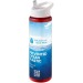 Bouteille de sport H2O Active® Eco Vibe de 850ml avec couvercle à bec verseur, gourde classique publicitaire