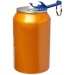 Ouvre-bouteille et canette Tao en aluminium recyclé certifié RCS avec porte-clés, porte-clés lampe publicitaire