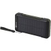 Batterie de secours Soldy solaire à dynamo en plastique recyclé RCS de 10 000 mAh, lampe dynamo publicitaire