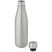 Bouteille isotherme sous vide Cove de 500ml en cuivre et acier inoxydable recyclé certifié RCS , gourde métal publicitaire