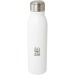 Bouteille d'eau Harper de 700 ml en acier inoxydable certifié RCS avec boucle métallique, gourde métal publicitaire