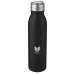 Bouteille d'eau Harper de 700 ml en acier inoxydable certifié RCS avec boucle métallique, gourde métal publicitaire