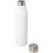 Bouteille d'eau Harper de 700 ml en acier inoxydable certifié RCS avec boucle métallique, gourde métal publicitaire
