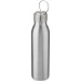 Bouteille d'eau Harper de 700 ml en acier inoxydable certifié RCS avec boucle métallique, gourde métal publicitaire