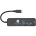 Adaptateur multimédia en plastique recyclé Loop RCS USB 2.0-3.0 avec port HDMI cadeau d’entreprise