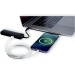 Adaptateur multimédia en plastique recyclé Loop RCS USB 2.0-3.0 avec port HDMI, Hub publicitaire