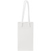 Sac en papier 170g/m² intégra fait à la main avec poignées en plastique, petit modèle cadeau d’entreprise