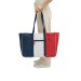 Sac de plage tricolore, sac de plage publicitaire