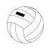 Volleyball de plage Play time cadeau d’entreprise