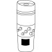 Mug isotherme bicolore, Mug isotherme publicitaire