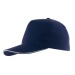 Casquette 5 panneaux à sandwich contrasté cadeau d’entreprise