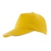 Casquette 5 panneaux à sandwich contrasté cadeau d’entreprise