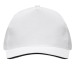 Casquette 5 panneaux à sandwich contrasté cadeau d’entreprise