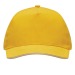Casquette 5 panneaux à sandwich contrasté cadeau d’entreprise