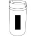 Travel mug isolant inox 25cl, Mug de voyage isolant publicitaire