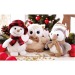 Bonhomme de neige en peluche "Johann", animal en peluche publicitaire