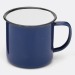 Quart métallique émaillé 350 ml, Tasse et mug émaillé publicitaire