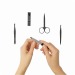 Set manucure pretty in black, Soin des ongles publicitaire