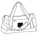 Sac de sport chiné, sac de sport publicitaire