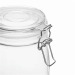 Bocal en verre clicky d'environ 750ml, bocal publicitaire