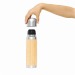 Bouteille isotherme BAMBOO SPACE, bouteille isotherme  publicitaire