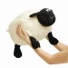 Grande peluche mouton SAMIRA, mouton publicitaire