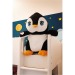 Grande peluche pingouin SKIPPER cadeau d’entreprise