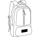Sac à dos AMSTERDAM, sac à dos pour ordinateur publicitaire