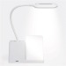 Lampe de bureau et station de recharge LIGHT CHARGE, station de charge publicitaire