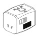 Adaptateur de voyage TRAVEL POWER cadeau d’entreprise