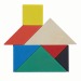 Puzzle en bois TANGRAM BASE, tangram publicitaire