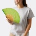Éventail pliable Bamboo Cool, éventail publicitaire
