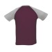 T-shirt bicolore raglan FUNKY, T-shirt classique publicitaire