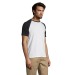 T-shirt bicolore raglan FUNKY, T-shirt classique publicitaire