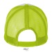 Casquette filet avec front et visière mousse, textile Sol's publicitaire