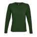 T-shirt 190g manches longues Imperial femme, textile Sol's publicitaire