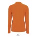 Polo femme manches longues ajusté 180g PERFECT cadeau d’entreprise