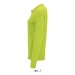 Polo femme manches longues ajusté 180g PERFECT, polo femme publicitaire