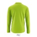 Polo manches longues ajusté 180g PERFECT, textile Sol's publicitaire