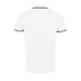 Polo tricolore 200g/m² PRESTIGE, Polo manches courtes publicitaire