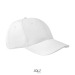 Casquette 6 pans APOLLO, textile Sol's publicitaire