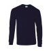 T-shirt manches longues blanc Ultra Gildan, Textile Gildan publicitaire