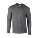 T-shirt manches longues blanc Ultra Gildan cadeau d’entreprise