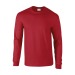 T-shirt manches longues blanc Ultra Gildan, Textile Gildan publicitaire