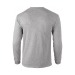 T-shirt manches longues gris Ultra Gildan cadeau d’entreprise