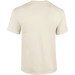 T-shirt manches courtes blanc et naturel Gildan cadeau d’entreprise