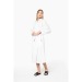 Peignoir col kimono blanc Kariban, peignoir publicitaire