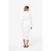 Peignoir col kimono blanc Kariban, peignoir publicitaire